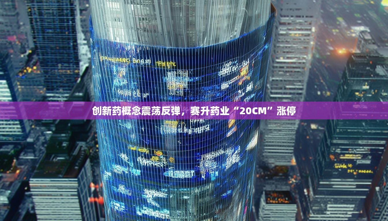 创新药概念震荡反弹，赛升药业“20CM”涨停