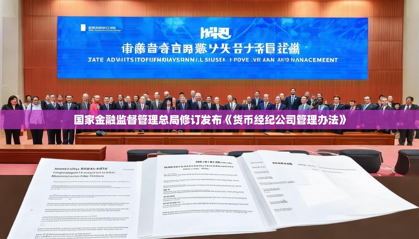国家金融监督管理总局修订发布《货币经纪公司管理办法》