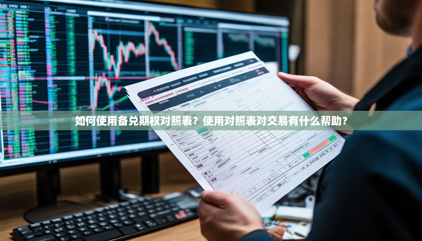 如何使用备兑期权对照表？使用对照表对交易有什么帮助？