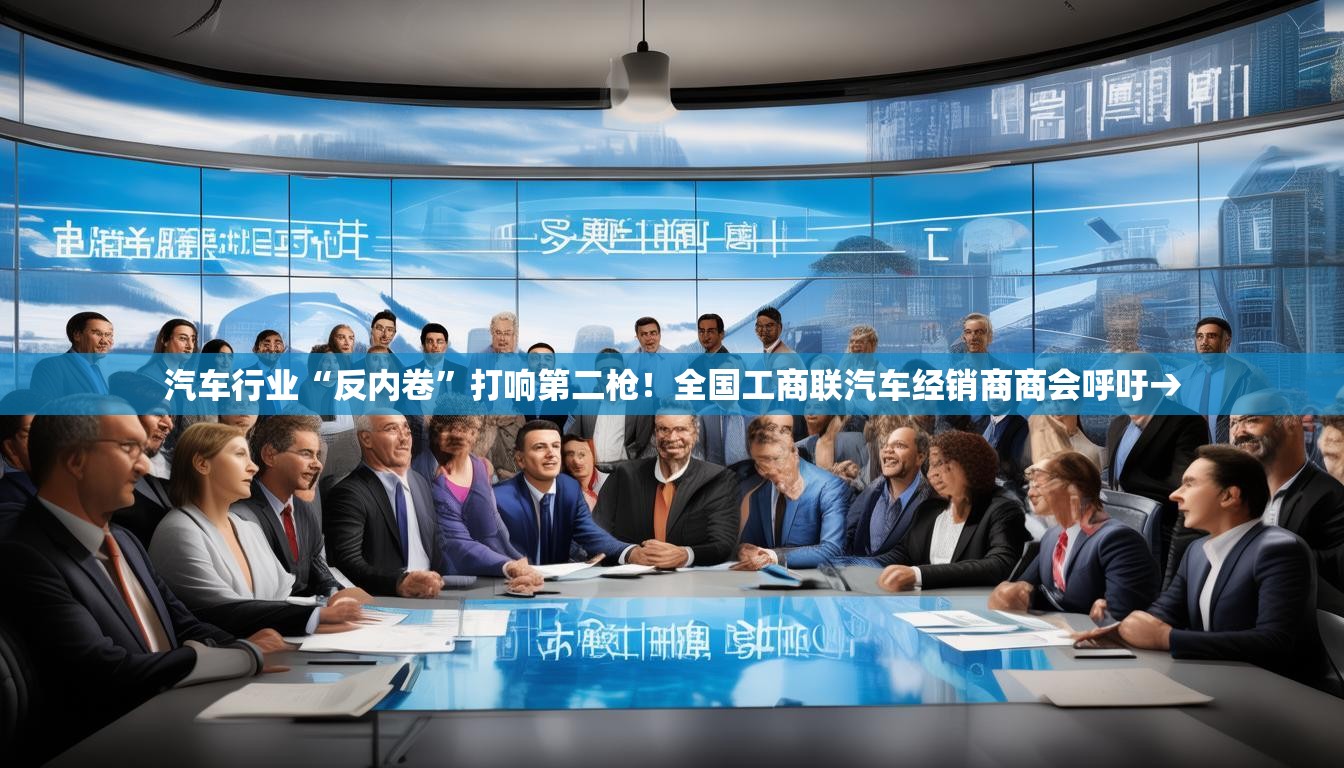 汽车行业“反内卷”打响第二枪！全国工商联汽车经销商商会呼吁→
