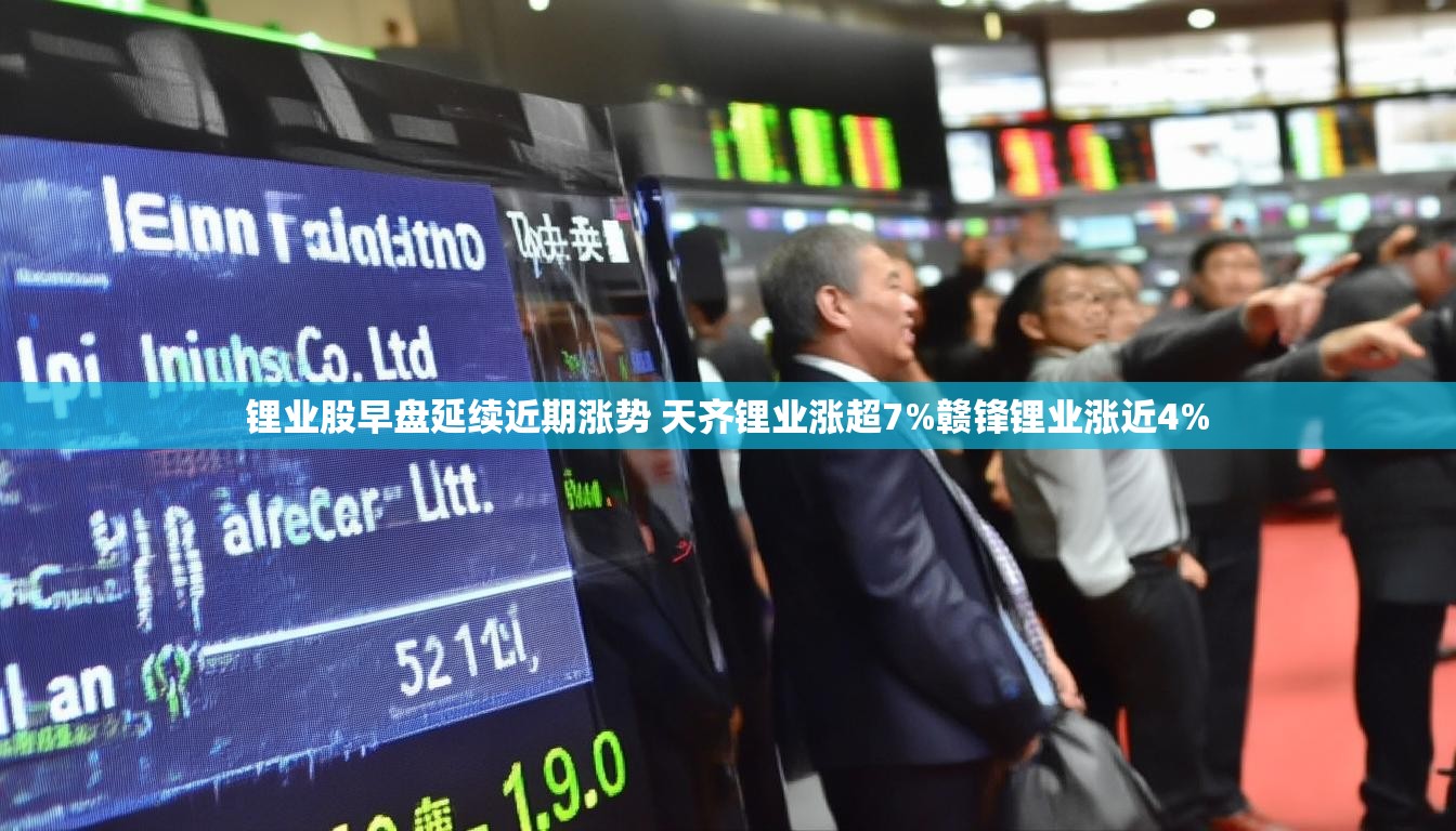 锂业股早盘延续近期涨势 天齐锂业涨超7%赣锋锂业涨近4%