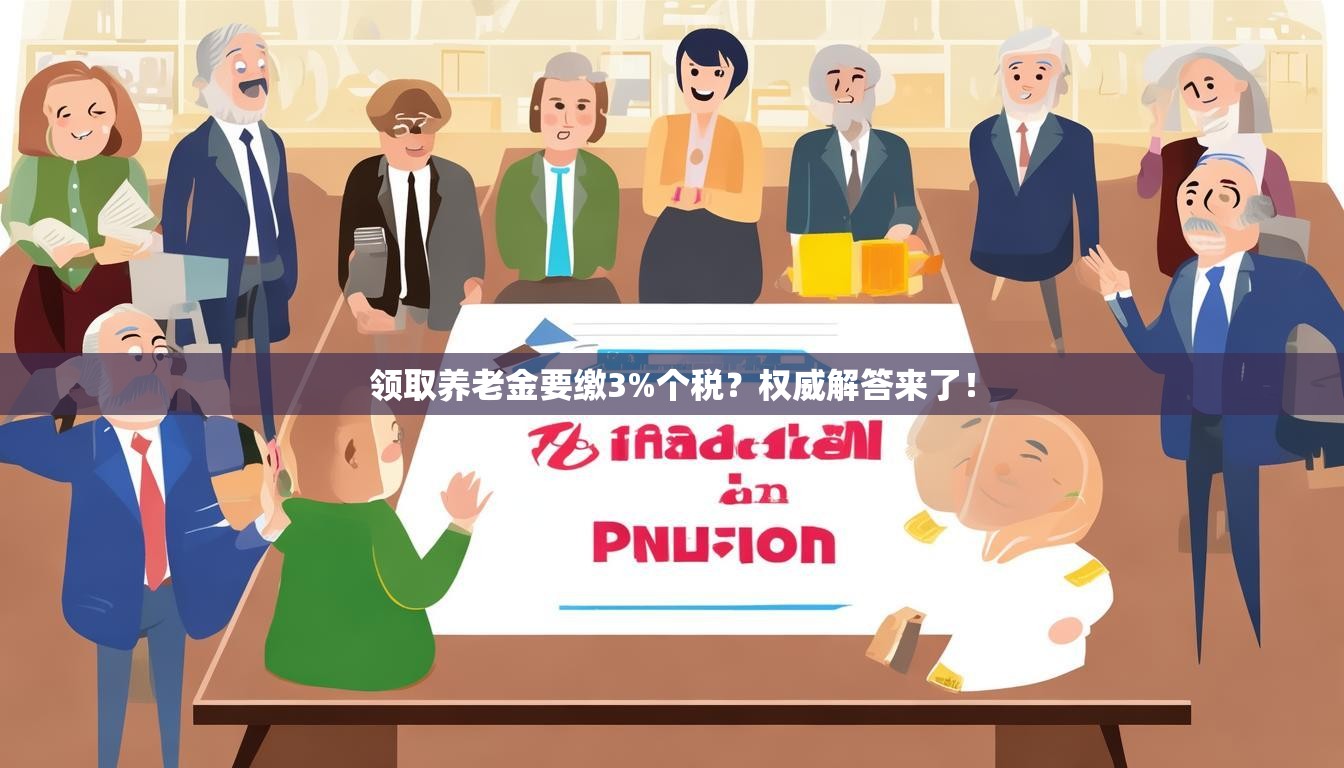 领取养老金要缴3%个税？权威解答来了！