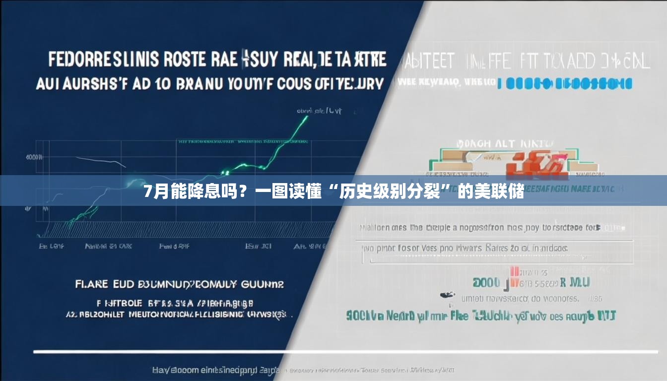 7月能降息吗？一图读懂“历史级别分裂”的美联储