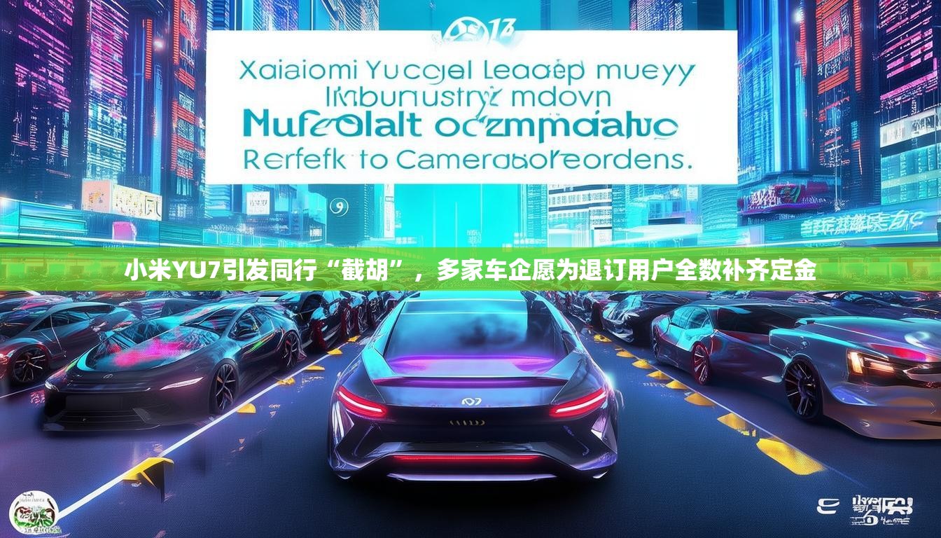 小米YU7引发同行“截胡”，多家车企愿为退订用户全数补齐定金