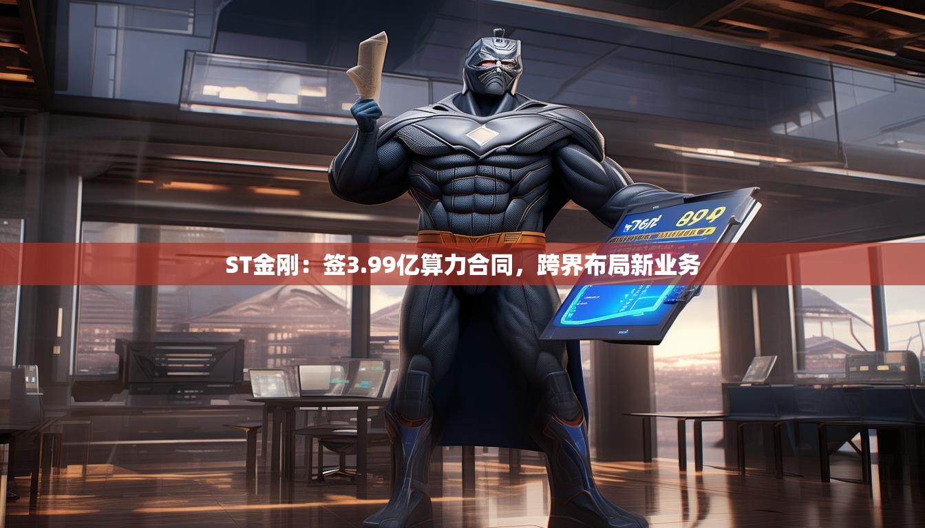 ST金刚：签3.99亿算力合同，跨界布局新业务