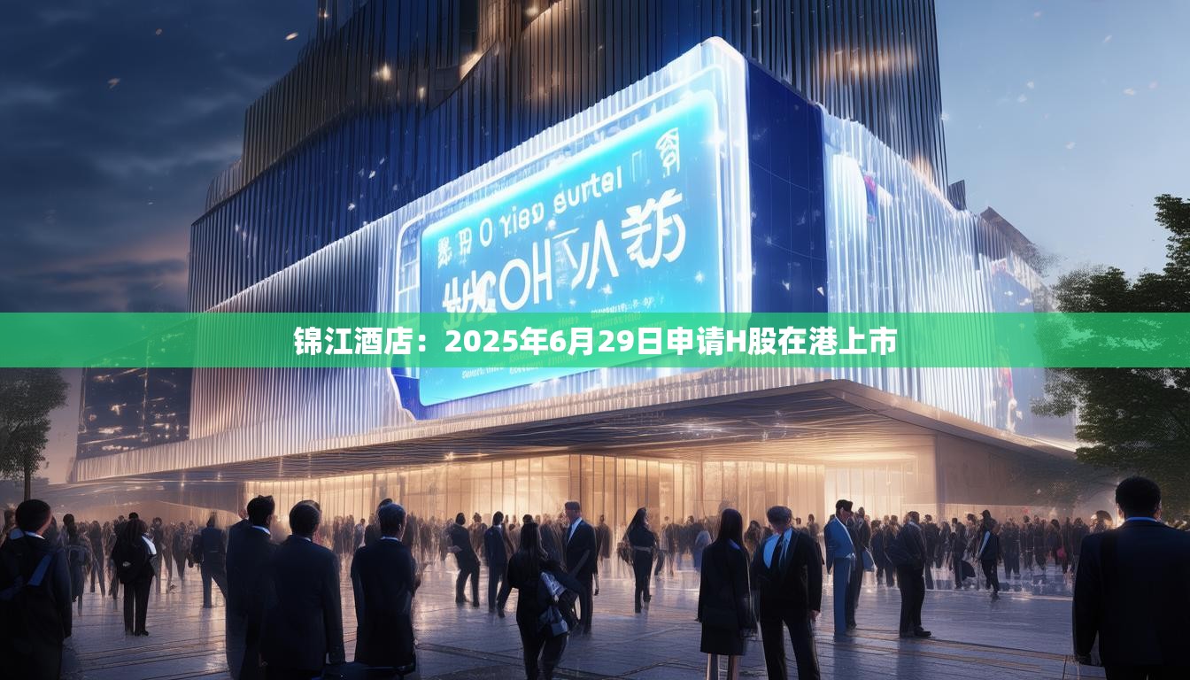锦江酒店：2025年6月29日申请H股在港上市