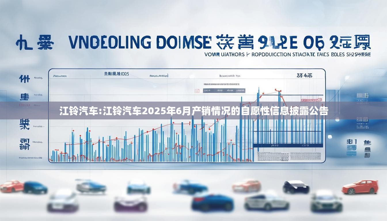 江铃汽车:江铃汽车2025年6月产销情况的自愿性信息披露公告