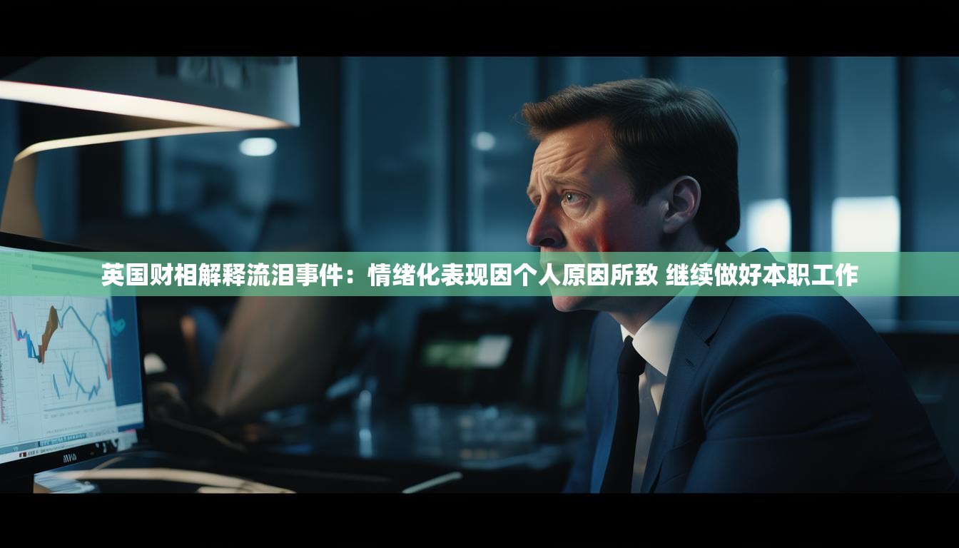 英国财相解释流泪事件：情绪化表现因个人原因所致 继续做好本职工作