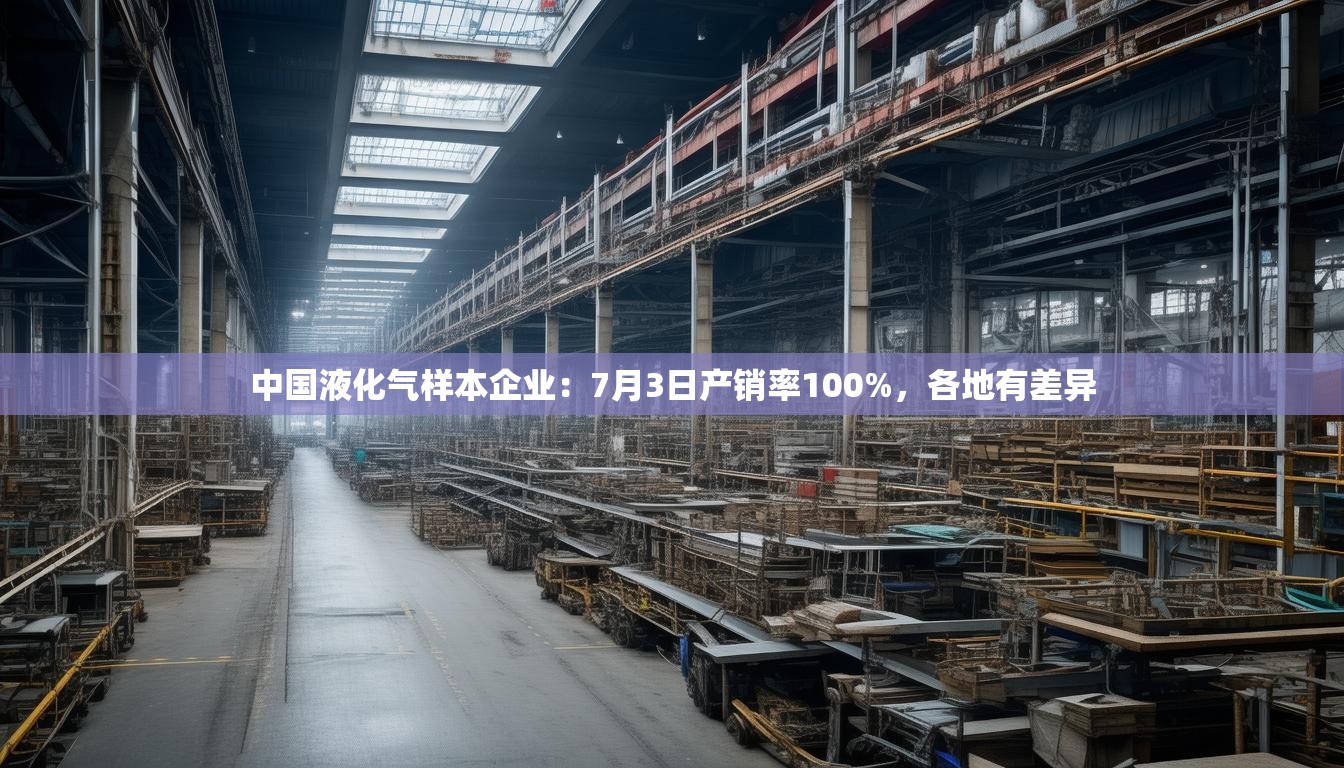 中国液化气样本企业：7月3日产销率100%，各地有差异