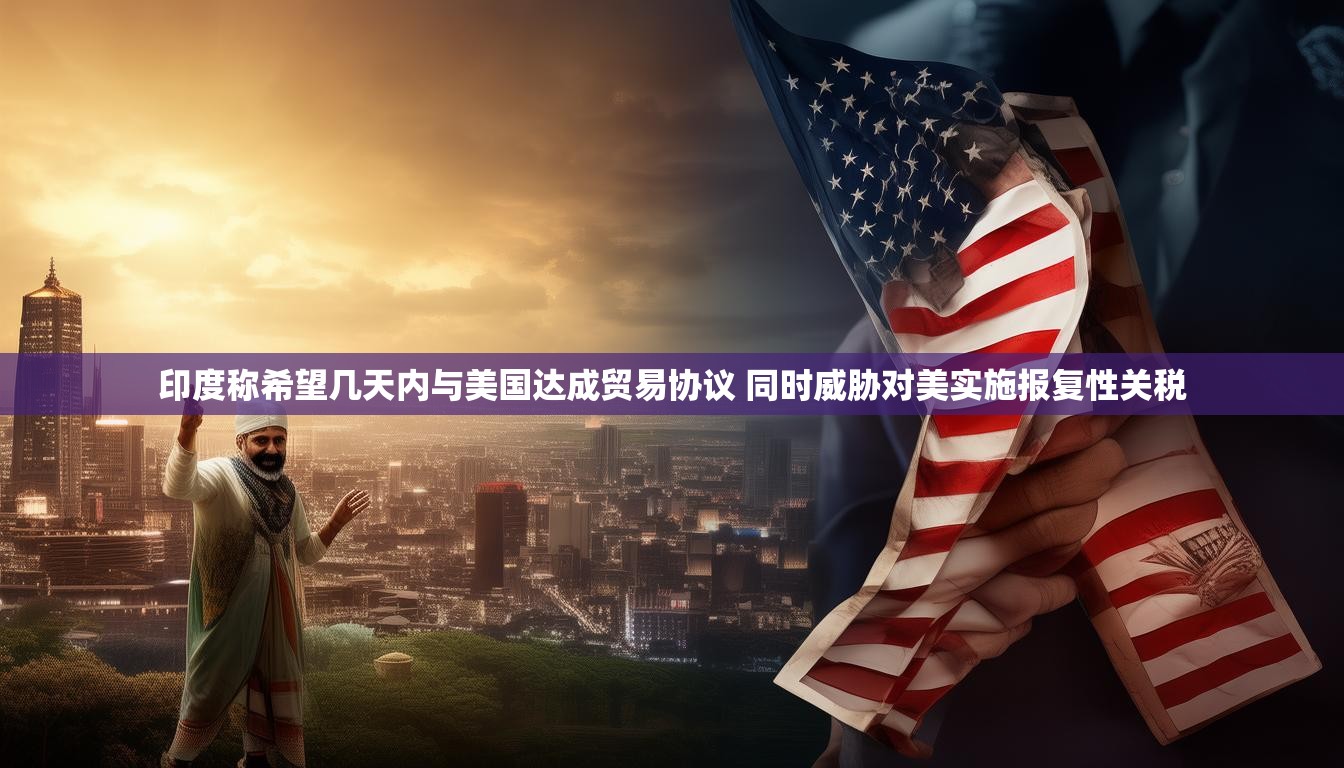 印度称希望几天内与美国达成贸易协议 同时威胁对美实施报复性关税