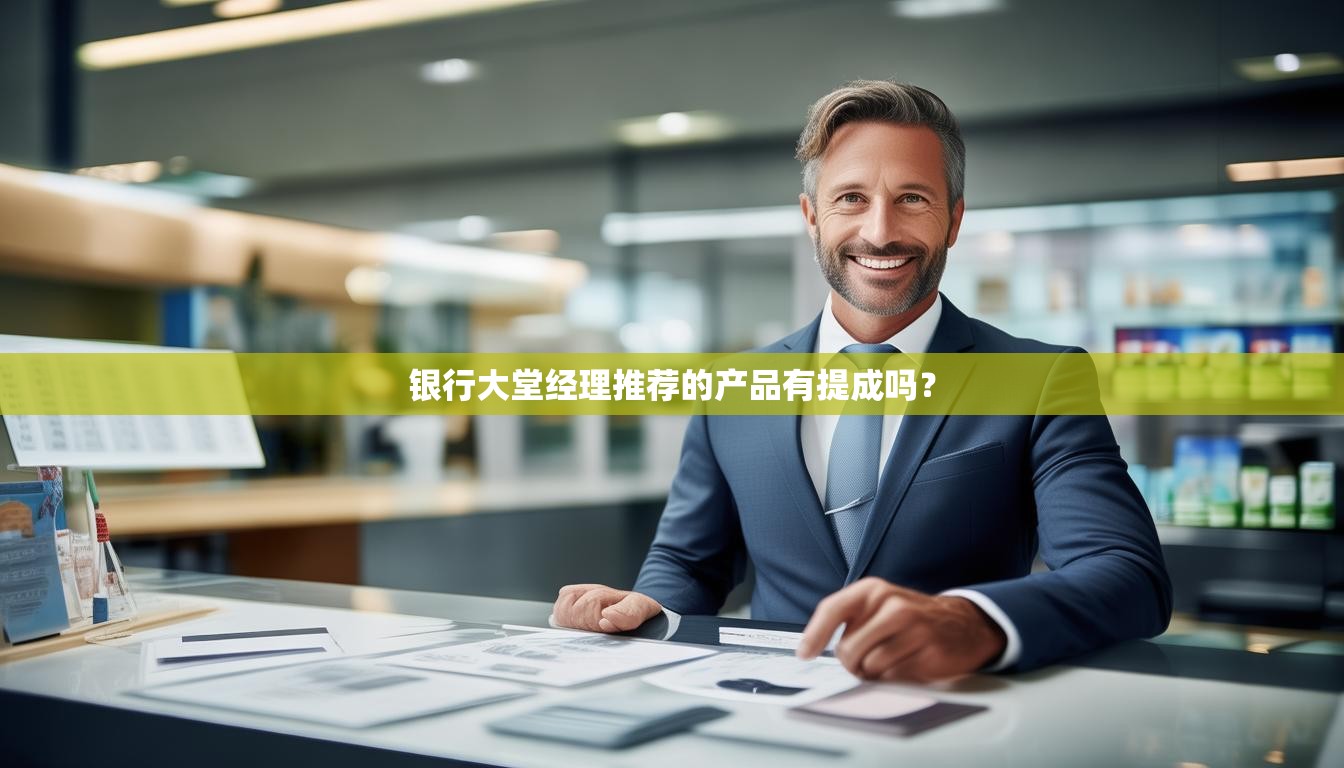 银行大堂经理推荐的产品有提成吗？