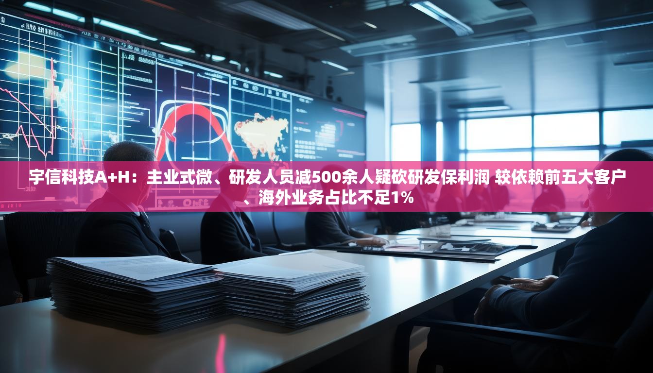 宇信科技A+H：主业式微、研发人员减500余人疑砍研发保利润 较依赖前五大客户、海外业务占比不足1%